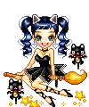cat whitch gurl