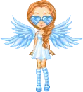 cool blue angel