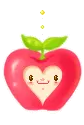 CUTE WINKING APPLE 