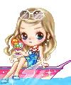 a girl sailling on a boat and angry