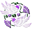 Glitter Rainbow Doves