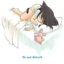 don`t disturb the cute kitty <3