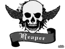 reaper black skull