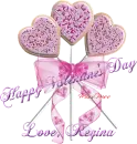 happy valentine's day from regina