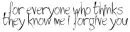 know me 