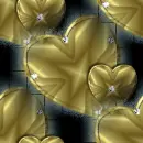 Gold Heart