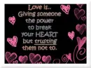 love is...