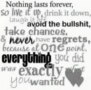 never wanted anything