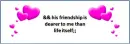 His Friendship - 1