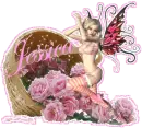 jessica pink fairy with roses