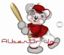 Alberto Jr. baseball bear 