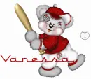 Vanessa baseball bear 