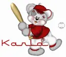 Karla baseball bear