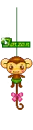 happy tarzan monkey
