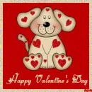 Happy Valentine's Day Puppy
