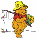 Pooh Gone Fishing