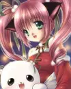 Cat-Eared Santa Girl