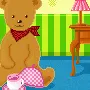 kawaii teddy tea time