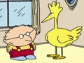stewie and chicken