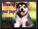 showing your page love