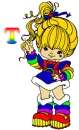 Tabby, rainbow brite, name drop