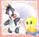 Baby Tweety and Sylvester