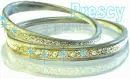 blue bracelet