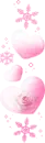 pink hearts