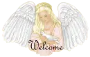 Welcome Angel with Dove