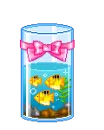 fishes in a jar