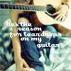 Teardrops On My Guitar