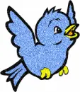 Light Blue Bird