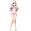 a girl from Fate Stay Night
