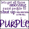 purple