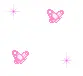 pink butterflies