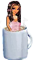 girl in cup