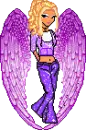 Purple angel