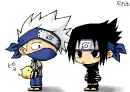 sasuke and kakashi chibi