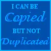 not duplied