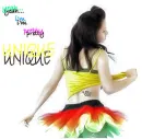 Unique colorful girl pretty
