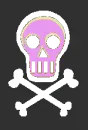 Scull_Pink