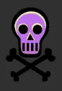 Scull_Purple
