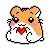 Awww hamster <3