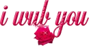 i wub u