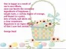 Easter egg basket...