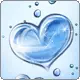 water heart