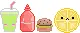 kawaii tiny food