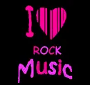 i love rock music