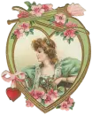 Vintage Valentine card