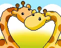 giraffe love
